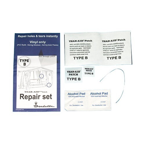Kit réparation toile - réparation,