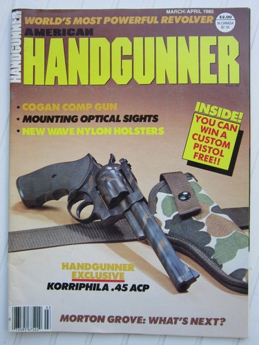 American handgunner 1985 - american,