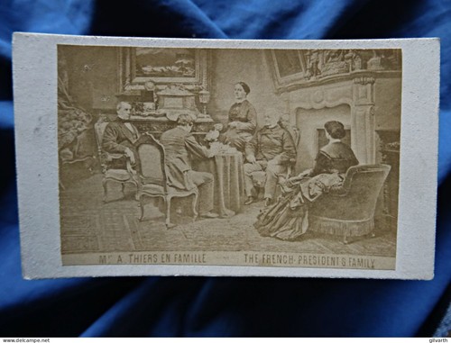 Photo cdv anonyme a - photo, a.