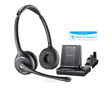Plantronics WO2A Casque binaural sans fil,  PC, tél fixe et mobile .