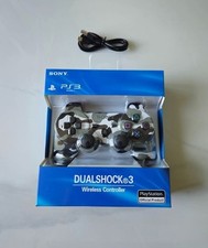 🎮 Manette PS3 Camouflage + chargeur offert 🎁 "Neuve et Scellée 🔒"