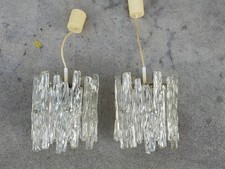 paire lustre KALMAR ? ceiling lamp lucite ? Suspension
