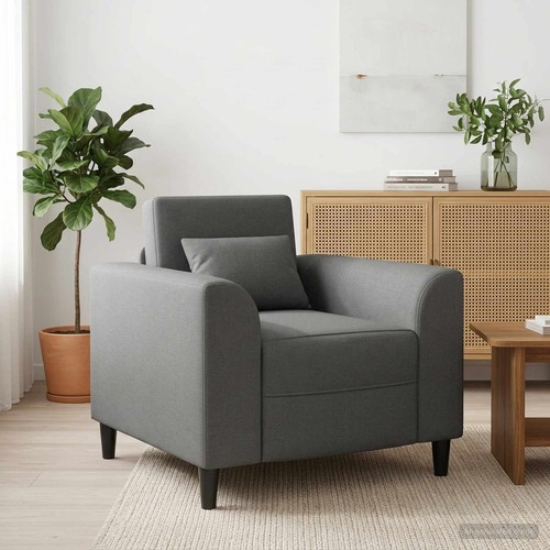 Fauteuil tissu confortable - fauteuil,