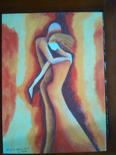 Danse essai peinture - danse,