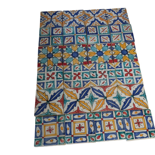 Carreaux zellige marocains - 25,