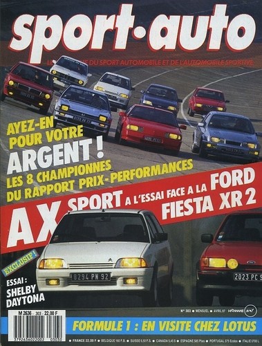 Sport auto 303 - auto, 04/1987
