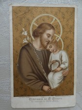 image pieuse confiance en  saint  Joseph,  bouasse 3538