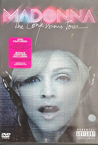 Dvd madonna the confessions - dvd,