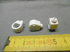 Sliding rings cable greenhouse (3) Ø outdoor 12mm white plastic (ref S12)