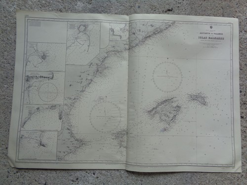 Carte marine alicante to - carte, /