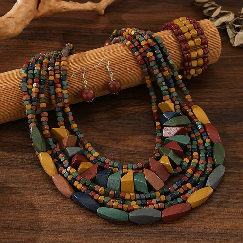 Ensemble collier perles - ensemble, de
