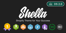 Theme Site Web Shopify Shella Multipurpose, ECommerce Template