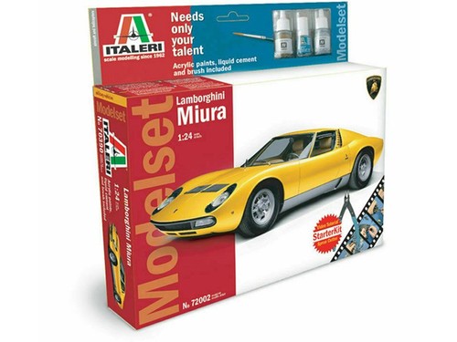 Italeri set lamborghini miura - lamborghini,