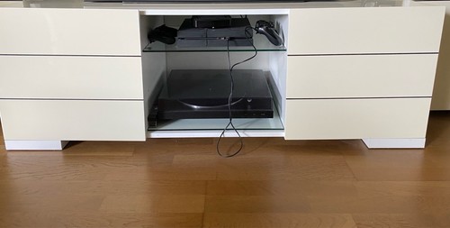 Meuble blanc laqué - meuble,