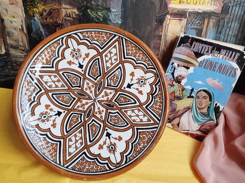 Maroc poterie plat céramique - plat,