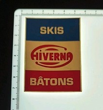 Vintage 80s Skis Wintering Sticks Sticker Stickers   