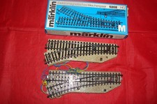 MARKLIN HO 2 LEFT ELECTRIC SWITCHES 5202 ELECTRIC TRAIN BOX