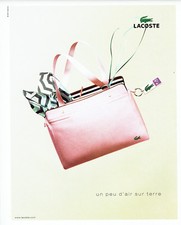 2006 Advertising 117 Lacoste Accessory Bag *