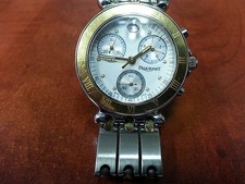 EP PEQUIGNET 855 CHRONO WATCH NEW BATTERY AND SEAL CERTIFIED Free Shipping!!