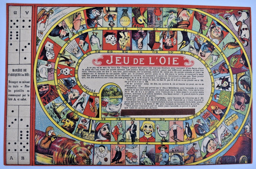 Jeu oie avec des - de,