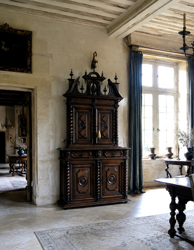 Ancien buffet louis xiii - buffet,