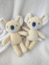 lot de 2  Doudou Koala Beige