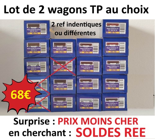 Soldes ree modeles wagons - soldes,