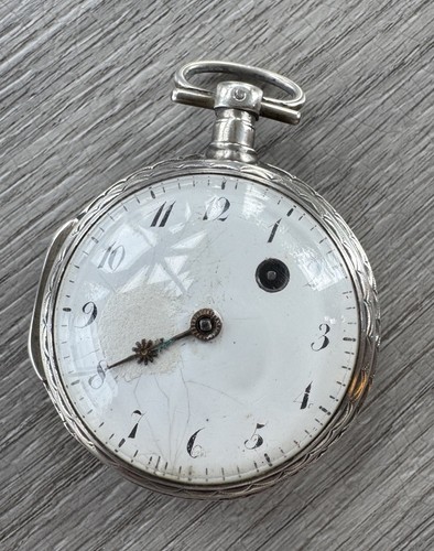 Montre coq xixe argent - à,