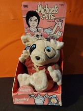 1987 Ideal Michael Jackson Michael's Pets Spanky The Dog ~ NIB Read Description