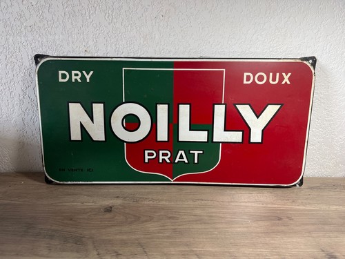 Plaque emaillée noilly - plaque, prat