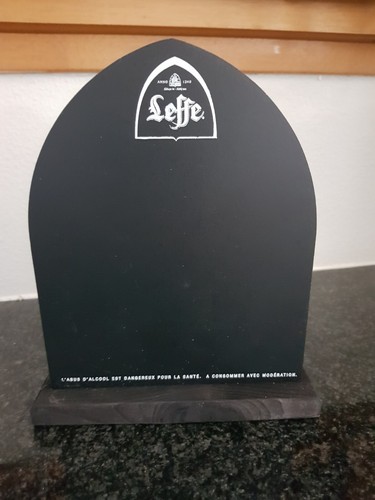Ardoise recto verso - recto, biere