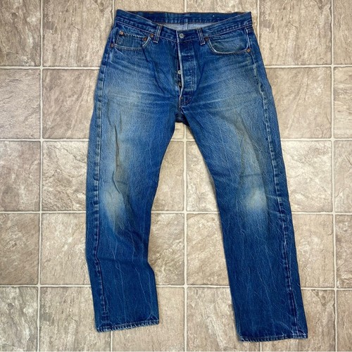 Vintage levi 501 blue - vintage,