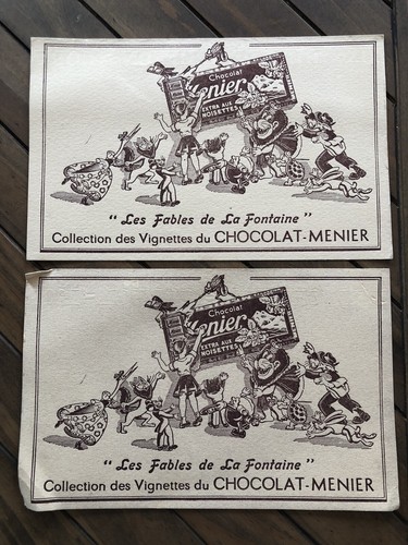 Lot buvards chocolat - buvards,