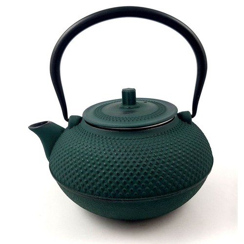 Théière fonte vert foncé - en,