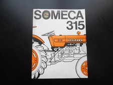 Old SOMECA 315 Tractor Advertising Catalog