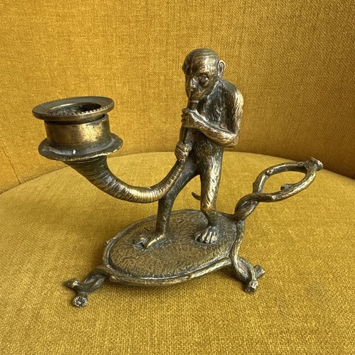 Bougeoir table en - en, bronze