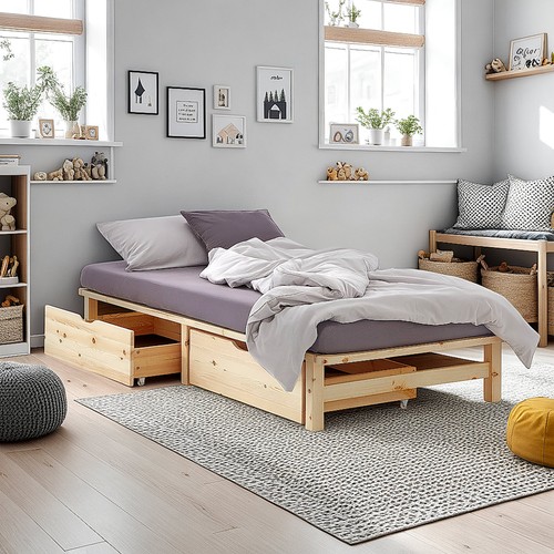Cadre lit 100x200 avec - cadre, de