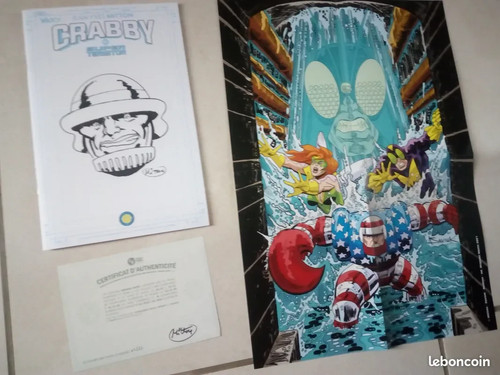 Rare comics crabby vs - comics,