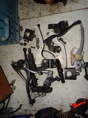 Lot leviers frein - leviers, peugeot
