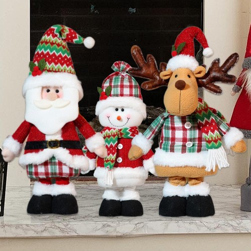 Figurine noël debout en - de,