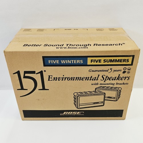 Bose 151 environmental music - bose,