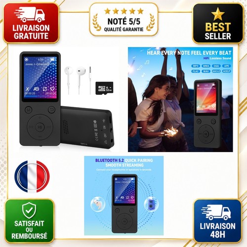 Lecteur mp3 bluetooth - go,