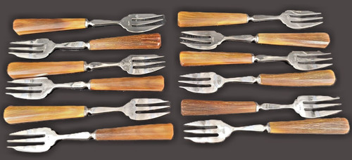 Coffret fourchettes à - 12,