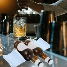  Sous Le Casier À Vin Bouteilles De Plastique Range Frigo Comptoir Pour Table