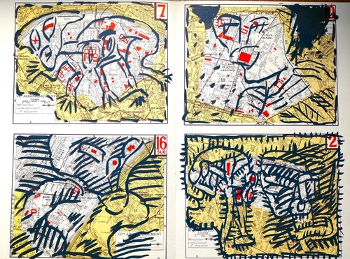 Pierre alechinsky original - alechinsky,
