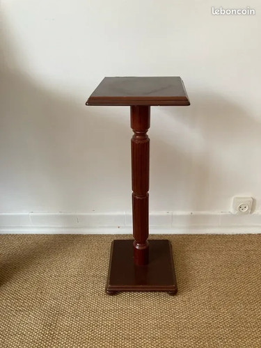 Petite table bois sellette - table, en