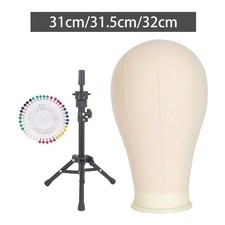 Support à Perruque Blanc et