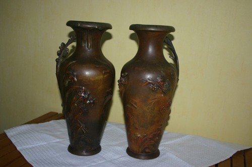 Vases regule signé - en,