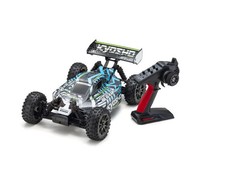 Buggy Kyosho Inferno Neo brushless VE 4.0 1/8 EP RTR T1 blanc - K.34118T2B
