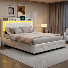 Lit Rembourré Cadre 140x200